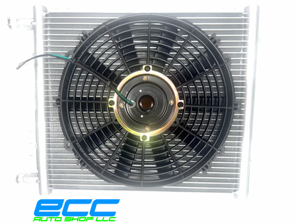 A/C KIT UNIVERSAL UNDERDASH 202-100 HOT ROD 14H x 16L CONDENSER PV8 SERPENTINE