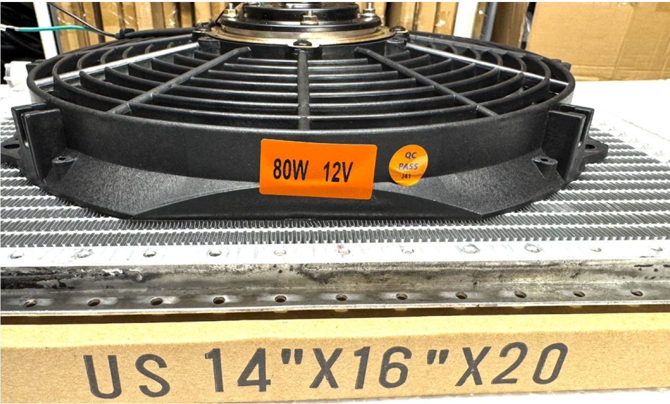 A/C KIT UNIVERSAL UNDERDASH 202-100 HOT ROD 14H x 16L CONDENSER PV8 SERPENTINE