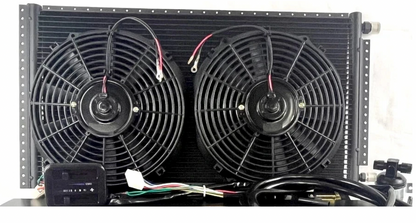 A/C KIT UNIVERSAL UNDER DASH EVAPORATOR BEU 228-100 WALNUT 12V ELEC HARNESS E ECC AUTO SHOP LLC