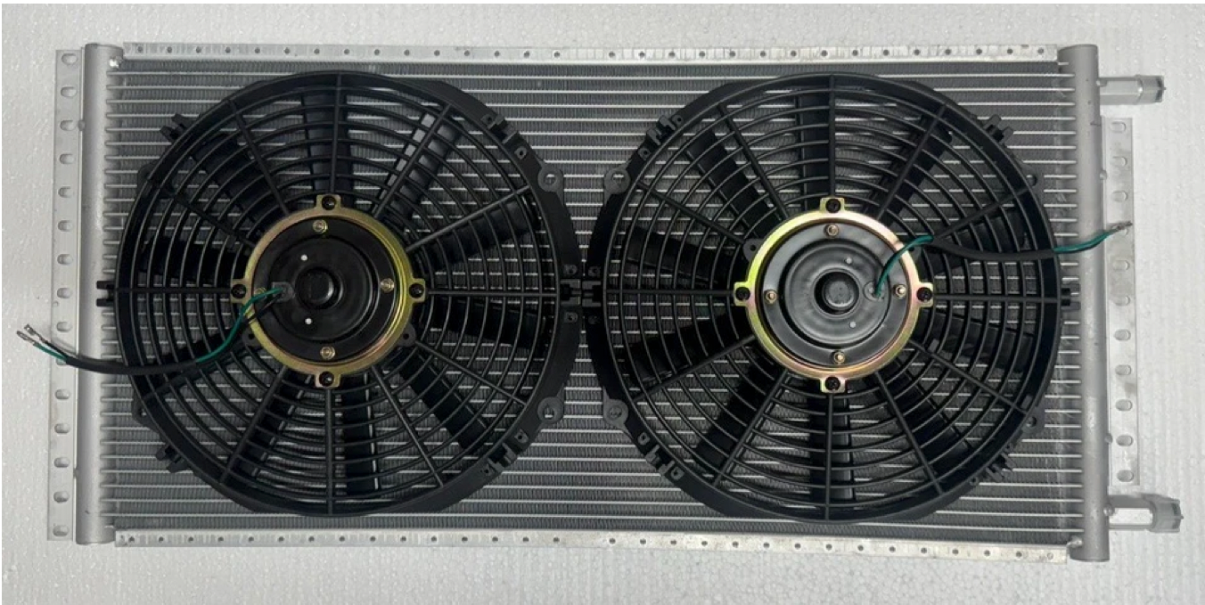A/C KIT UNIVERSAL UNDER DASH EVAPORATOR BEU 228-100 BLACK 12V WITH ELEC HARNESS