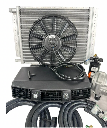 A/C KIT UNIVERSAL 202-100 UNDER-DASH 100% ELECTRIC 12V DC 14H x 18L CONDENSER