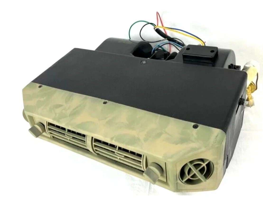 A/C KIT UNIVERSAL UNDERDASH EVAPORATOR 404-1 CAMO HEAT AND COOL ELECTRIC HARNESS