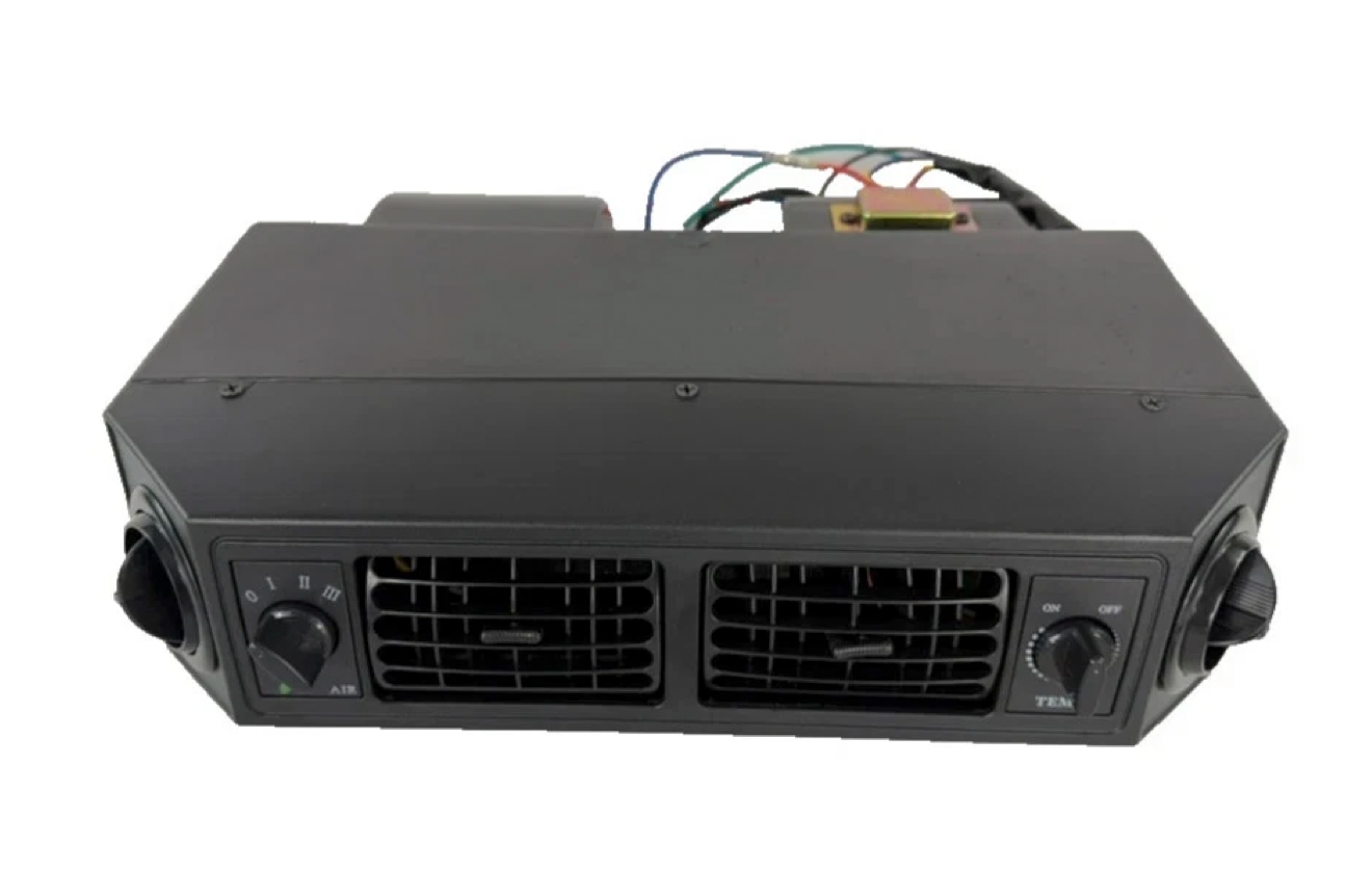 12V Electric Under Dash Air Conditioner AC Kit Evaporator Compressor Cool & Heat