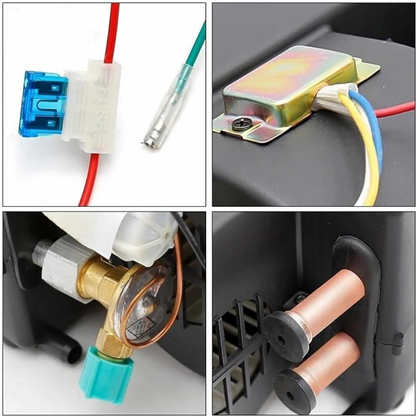 A/C KIT UNIVERSAL UNDER DASH HEAT & COOL 404 WITH 2 AUXILIARY DEFROSTER VENT SW