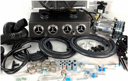 A/C KIT UNIVERSAL UNDER DASH HEAT & COOL 404 WITH 2 AUXILIARY DEFROSTER VENT SW