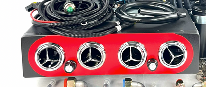 UNIVERSAL UNDERDASH 12V EVAPORATOR COOL ONLY MODEL 404-000 RED CSL
