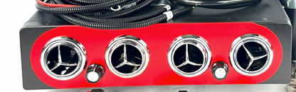 UNIVERSAL UNDERDASH 12V EVAPORATOR COOL ONLY MODEL 404-000 RED CSL