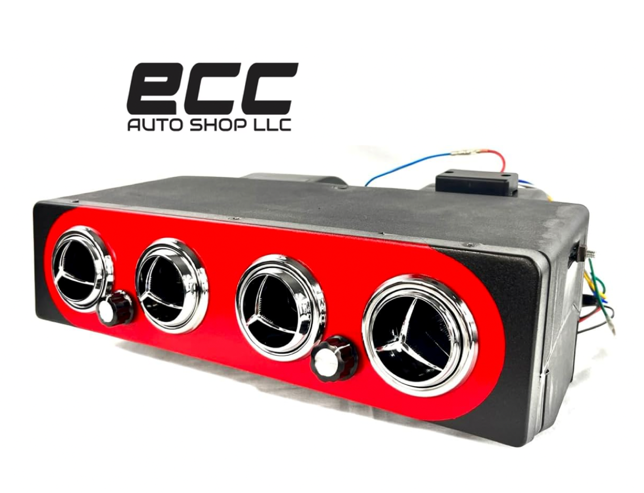 UNIVERSAL UNDERDASH 12V EVAPORATOR COOL ONLY MODEL 404-000 RED CSL