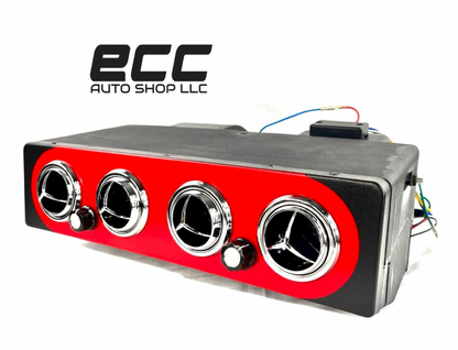 UNIVERSAL UNDERDASH 12V EVAPORATOR COOL ONLY MODEL 404-000 RED CSL