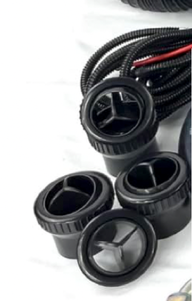 UNIVERSAL UNDER DASH IN DASH EVAPORATOR 432-000 Top Outlet Cool Only