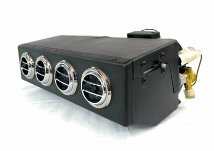 A/C KIT UNIVERSAL UNDERDASH 404-0 SHADOW HEAT AND COOL CHROME VENTS