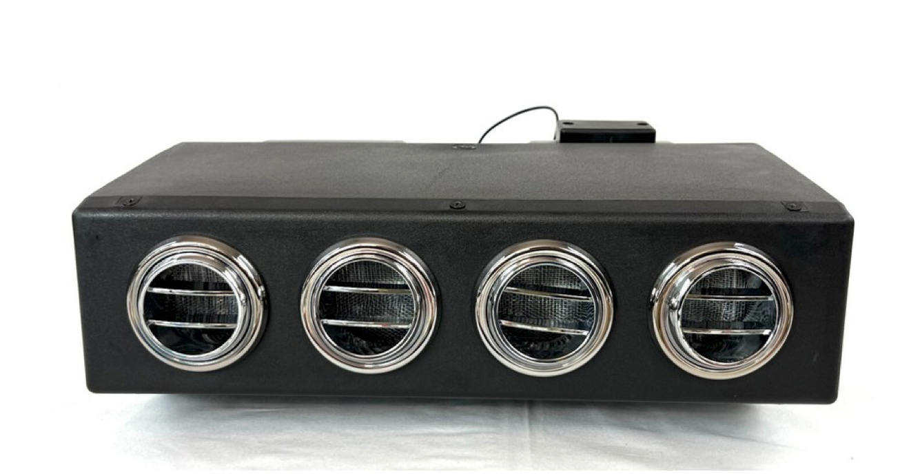 A/C KIT UNIVERSAL UNDERDASH 404-0 SHADOW HEAT AND COOL CHROME VENTS