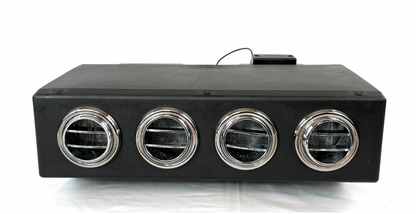 A/C KIT UNIVERSAL UNDERDASH 12V EVAPORATOR 450-000 SH HEAT AND COOL CHROME VENTS