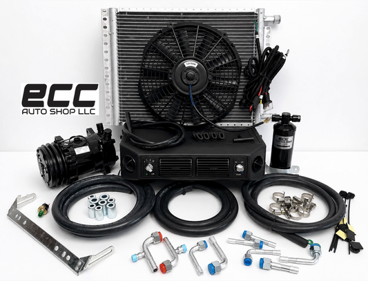 12V Under Dash Air Conditioner with Heating, Universal 404-100 H/C Fast Cooling