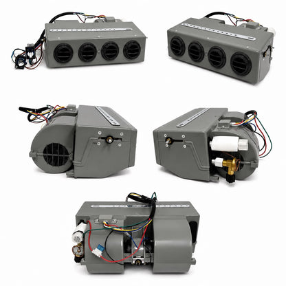UNIVERSAL UNDER DASH EVAPORATOR 432-000 SH GREY- BLACK VENTS- COOL ONLY