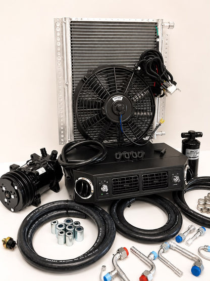 A/C KIT UNIVERSAL UNDERDASH EVAPORATOR 406-100 H/C 12V CONDENSER 20*12