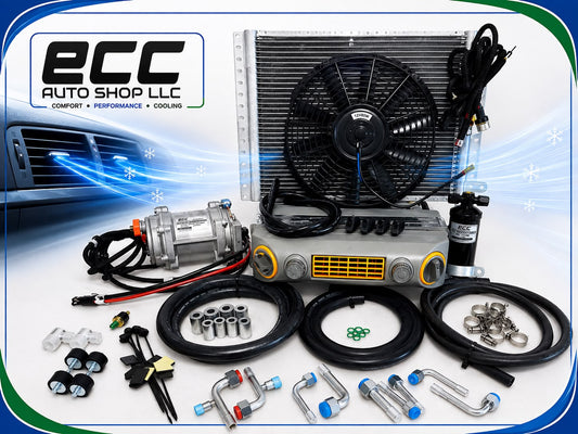 A/C KIT UNIVERSAL UNDERDASH 432-10 GREY COOL ONLY COMPRESSOR ELECTRIC 12VOLT