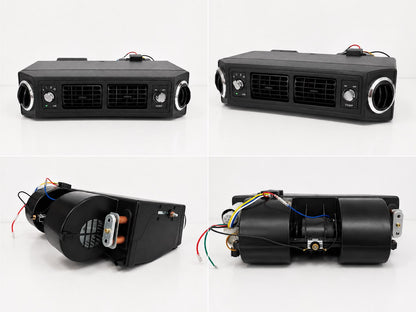 A/C KIT UNIVERSAL UNDERDASH EVAPORATOR 432-100 H/C 12V COMPRESSOR 2A-BLACK