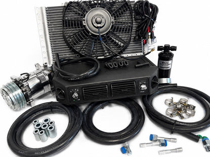 Underdash AC Unit Quiet Fast Cooling for Classica Car, Truck, ATV,Pickup,Tractor