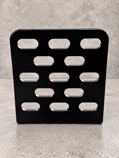 Black Metal Compressor Mounting Bracket – Heavy Duty Automotive Support