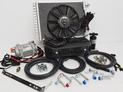 A/C KIT UNIVERSAL UNDERDASH ELECTRIC COMPRESSOR BEU 404-100 HEAT & COOL 12V