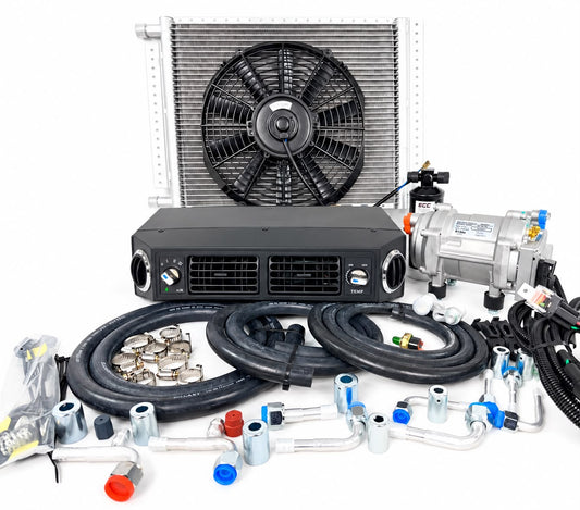 12 V ELECTRIC COOLING AIR CONDITIONER UNIVERSAL UNDERDASH CAR AUTO A/C